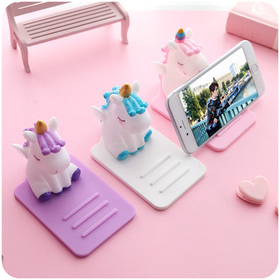Soporte celular unicornio