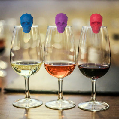 Marcadores de copa Calavera