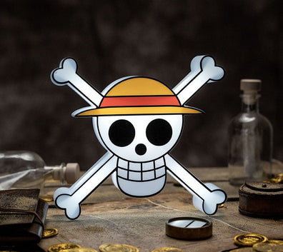 ONE PIECE  Lámpara Calavera