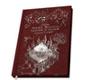Cuaderno, Agenda Harry Potter mapa del merodeador  - A5 Notebook Marauder's map