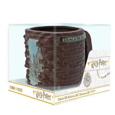 Taza Harry Potter - Mug 3D - Diagon Alley