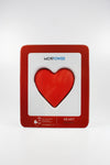 Powerbank bateria externa corazón rojo