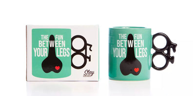 Taza Bicicleta Diversion entre piernas