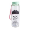 Botella de agua y cola Sex and the City