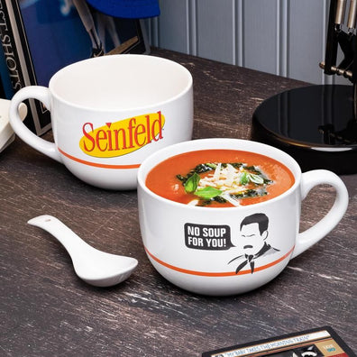 Taza grande con cucharilla Seinfeld