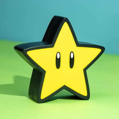 Lampara estrella con sonido super mario bros