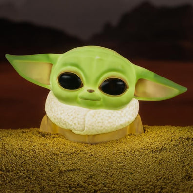 Lampara de escritorio Baby yoda star wars mandalorian