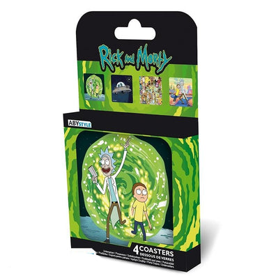 Posavasos RICK AND MORTY - Set 4 Coasters "Generic"